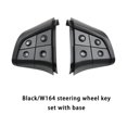 thumbnail image 4 of VONKY Interior Switch Wireless Controls Button Multifunctional Steering Wheel Key Controlling Controller Vehicle Replacements Black W164 with Base, 4 of 6