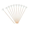 thumbnail image 2 of 10 Pieces Goose Feather Earpicks for Adults Children Pick Ear Spoon Green Thread L, 2 of 8