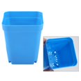 thumbnail image 2 of Peahefy Pot Basket Decor,Succulent Plant Pots,20pcs Mini Modern Succulent Plant Pots Small plastic Containers, Scrub square Pots, 2 of 8