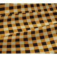 thumbnail image 5 of oneOone Viscose Jersey Fabric Gingham Check Print Sewing Fabric BTY 60 Inch Wide, 5 of 5