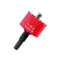 thumbnail image 1 of Transemion Red Easy To Replace Metal Drill Bits Hole Saw Kit And Durable For Long-term Convenient Compatible Φ90mm 1Set, 1 of 6