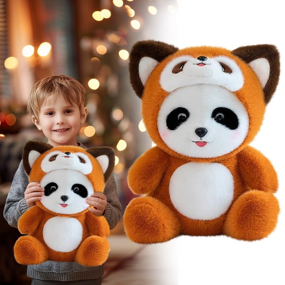 IMENGL 2 In Plush Red Panda Stuffed Animal Panda Plush Toy Red Panda Plush Pillow Plushies Cute Funny Plushies Toy Soft Giant Sleeping Red Panda Plush Pillow For Kids Adults Chipmunks Plush,Hedging