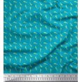 thumbnail image 1 of Soimoi Velvet Fabric Dot & Parrot Bird Print Sewing Fabric Yard 58 Inch Wide, 1 of 3