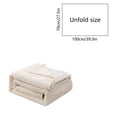 thumbnail image 3 of Summer Cooling Quilt | Lightweight Thermal Blanket | Breathable Soft Plush Bedding | All-Season Machine Washable Throw | Polyester | Multiple Sizes and Colors | for Naps Couch Bed, 3 of 8