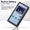 thumbnail image 4 of Graflsoa Testeur de Résistance Interne Portable à 4 Fils de Haute Précision pour Batterie avec Écran Rétroéclairé, Batterie au Lithium Intégrée et Plage de Tension 45V pour Divers Types de Piles (Li-ion, NiMH, LiFePO4,, 4 of 6