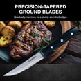 thumbnail image 4 of Cuisinart 6-Piece Triple Rivet Steack Knife Set, High Carbon Stainless Steel, 4 of 4