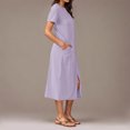 thumbnail image 4 of Womens Summer Dress Gradient Sleeveless V-Neck Maxi, 4 of 8
