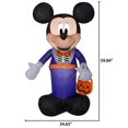 thumbnail image 2 of Airblown Mickey in Halloween Outfit Disney, 2 of 3