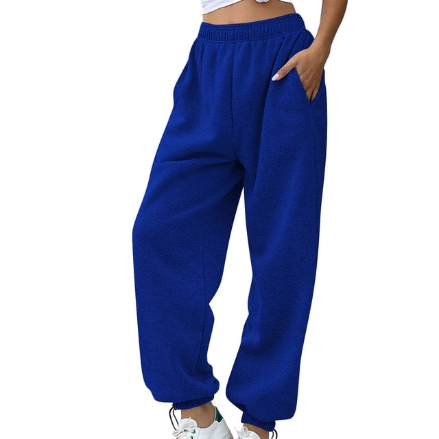 Pantalons de Course pour Femmes Grande Taille Pantalons de Sport Décontractés