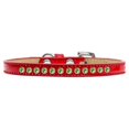 thumbnail image 1 of Lime Green Crystal Size 14 Red Puppy Ice Cream Collar, 1 of 1