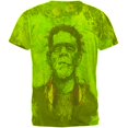 thumbnail image 2 of T-shirt pour Homme Halloween Frankenstein Raver Monstre du Film d'Horreur, 2 of 2