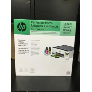 NEW HP SMART TANK 5104 Réservoir intelligent 5100 series et est une imprimante de couleur tout-en-un
