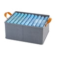 thumbnail image 2 of Birdeem Foldable Storage Box,Large Storage Baskets,Foldable Closet Storage Box ,Clothes Storage Basket Storage Box Miscellaneous Clothes Pants Storage Artifact,Small Storage Basket,Clothes Storage Bag, 2 of 4