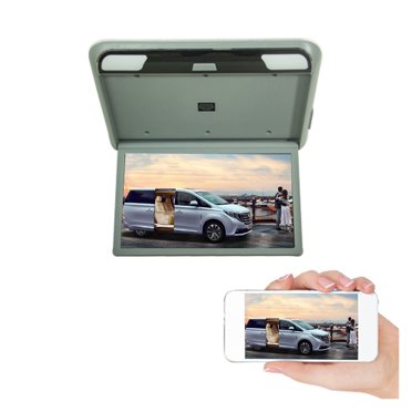 1080P 19 Inch Car Monitor HD LCD Screen Auto Ceiling TV Motorhome Roof Mount Display MP5 Portable Multimedia Car Video Playe ,Widely Used