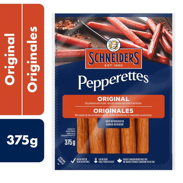 Schneiders Bâtonnets de saucisson originales Pepperettes® - Riches en protéines