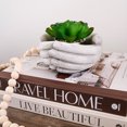 thumbnail image 2 of Linen Chest Cupping Hands Planter, 2 of 4