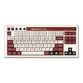 thumbnail image 2 of 8BitDo Fami Edition Retro Mechanical Gaming Keyboard, 87-Key, Hot-Swappable, Wireless/2.4G/USB-C, Red Switches, Windows & Android Compatible, 2 of 10