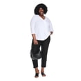 thumbnail image 2 of Lane Bryant Women's Plus Pleated Top, 2 of 5