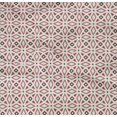 thumbnail image 4 of oneOone Cotton Poplin Twill Red Fabric Diamond & Triangle Shape Geometric Sewing Material Print Fabric by The Yard 56 Inch Wide, 4 of 4