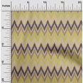 thumbnail image 1 of oneOone Cotton Poplin Fabric Chevron Ikat Print Fabric By Yard 56 Inch Wide, 1 of 4