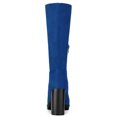 thumbnail image 2 of Unique Bargains Women's Mid-calf Block Heel Boots, 2 of 7