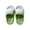 Green, variant on Toddler Slippers,Baby Girl Open Toe Soft Slippers Home Shoes Shoe Head Design Unisex Sandals,Kids Slippers,Green,7-9 Years