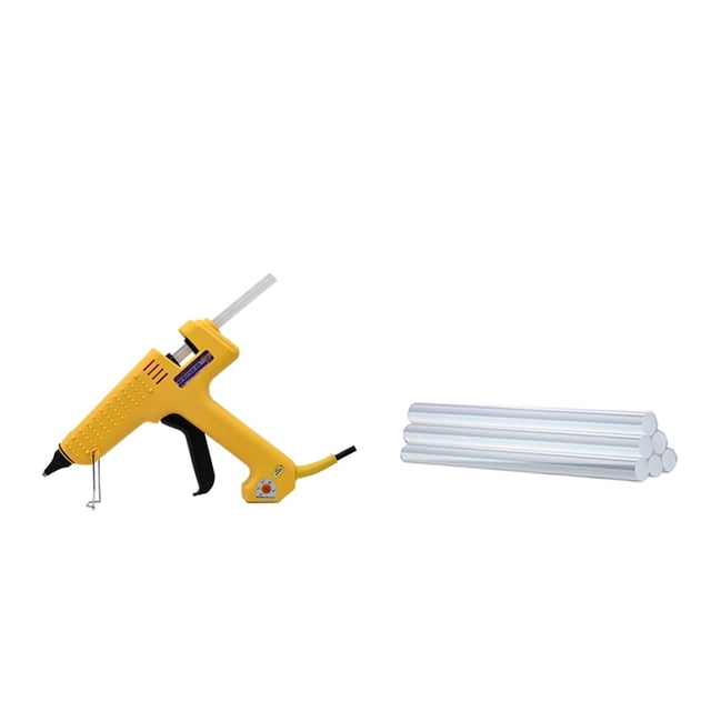 Professional 250W Hot Melt Glue Gun Adjustable Temperature High Power Silicone Gun Set Using 11MM Glue Stick 2.0MM Copper Nozzle ,Fireproof