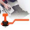 thumbnail image 2 of 50X Réutilisable Plat Céramique Mur Construction Outils Tuile Nivellement Système Kit, 2 of 8