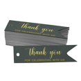thumbnail image 1 of Inkdotpot Real Gold Foil Thank You For Celebrating With Us Bridal Shower Tags Favor Hang Paper Tags 100 Pieces, 1 of 6