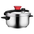 thumbnail image 2 of Tnarru Cuiseur à Pression pour Cuisinière, Cuiseur à Riz Portable 4,0 L, Batterie de Cuisine, Marmite pour Ragoût de Viande, Marmite de Cuisson Instantanée pour Maisons, Hôtel, Intérieur Extérieur, 2 of 8