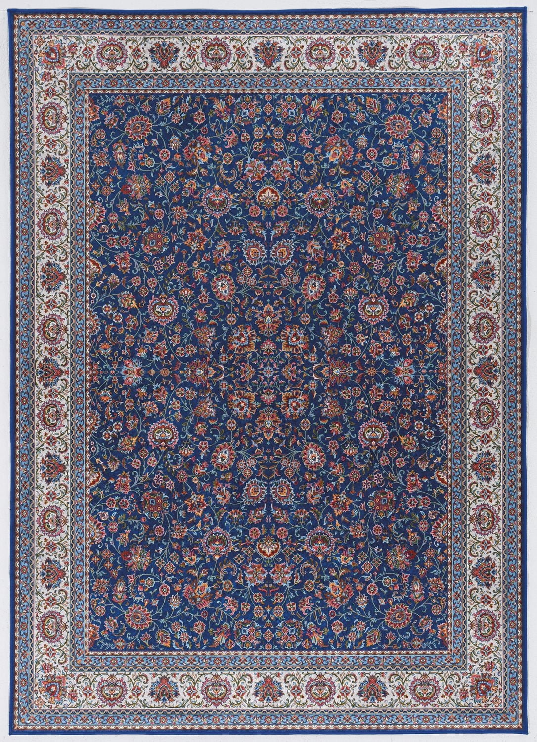 Tapis Emerald Barton crème & gris de 6 pi 7 po x 9 pi 7 po