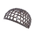 thumbnail image 2 of Baberdicy Silk Lined Hair Net - Wig Liner Cap with Satin Edging, Protective Sleep Bonnet, Grey One Size, 2 of 9