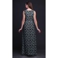thumbnail image 2 of Bimba Robe Longue Décontractée Sans Manches à Encolure Ronde pour Femmes, Imprimé Océan - Grand, 2 of 6