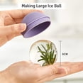thumbnail image 2 of 1pc Ice Ball Maker 2.4 Inches Big Ice Ball Mold Silicone Cute Bulb-shaped with Funnel, 2 of 8