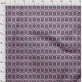 thumbnail image 3 of oneOone Silk Tabby Fabric Floral & Paisley Block Print Fabric BTY 42 Inch Wide, 3 of 4