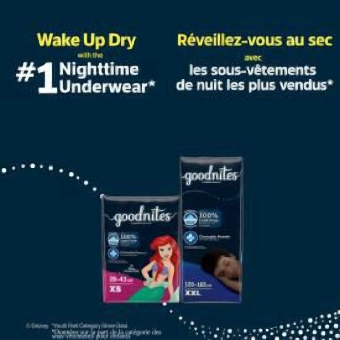 Goodnites Boys Nighttime Bedwetting Underwear, L (68-95 lbs), 34 Count (Select for More)