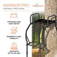 thumbnail image 2 of Big Game The Warrior Pro Échelle de Chasse au Cerf pour 1 Personne, Arbre d'Escalade, Noir, 2 of 11