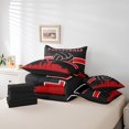 thumbnail image 4 of YST Sports-Thème Ensemble de Couette 7 Pcs lit dans un sac, Grand lit, 4 of 4