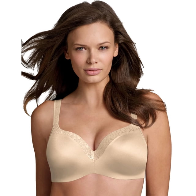 Playtex Womens Secrets Body Revelation Underwire Bra, 40DD, Nude