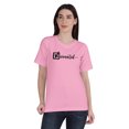 thumbnail image 1 of Inkmeso T-shirt à Col Rond Vacciné Pro-Vaccin en Coton pour Femmes, 1 of 9