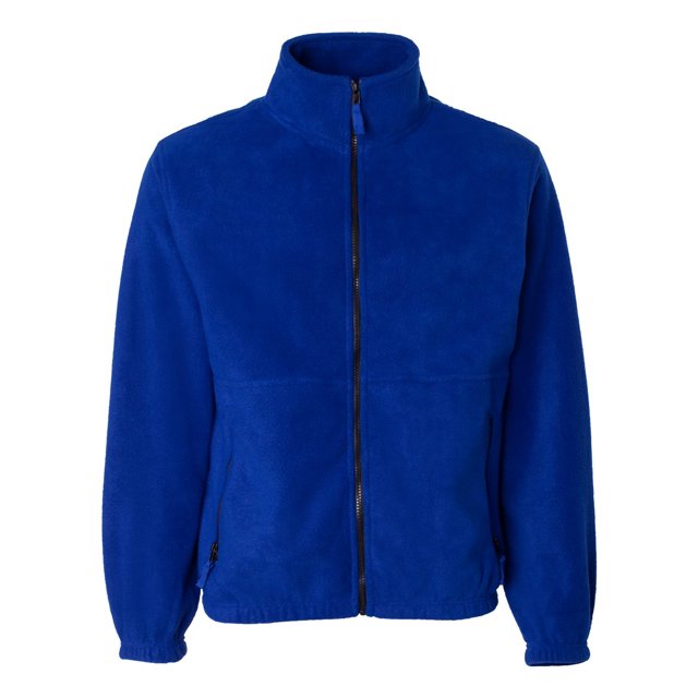 Sierra Pacific Mens Fleece Full-Zip Jacket, S, Royal Blue