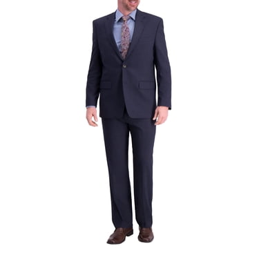 J.M. Haggar Men's Premium Stretch Classic Fit Suit Separates Jackets, Dark Navy-Pant, 34Wx30L