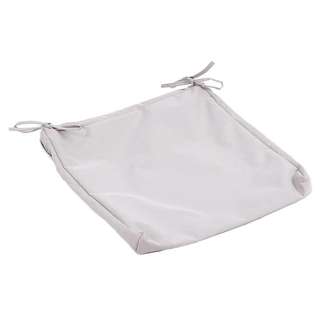 Housse de Coussin Carrée pour l'Extérieur pour Chaises d'Extérieur - Polyester Résistant aux Intempéries - Protège-Coussin de Siège pour Meubles de Jardin et de Patio, Housse de Coussin Durable Toutes Saisons, Confort et Style pour Usage Extérieur