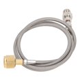 thumbnail image 2 of Soda Refill Adapter, CO2 Refilling Connector Perfect Match High Temperature Ductility Stainless Steel Brass  For Replacement W21.8-14 To TR21-4, 2 of 8