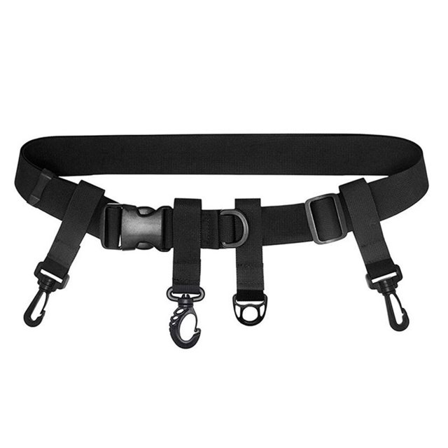 Splihome Adjustable Fishing Wader Belt Strap Hanging Buckle For Fly Fishing Surfing Kayak