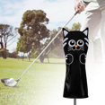 thumbnail image 5 of facefd Couvre-Têtes de Golf Maillé Putter Professionnels Équipement d'Entraînement Extérieur Conducteur Noir, 5 of 5