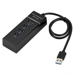Haute vitesse 4 Port USB 3.0 HUB Multi Extension pour le bureau PC Adaptateur pour ordinateur portable