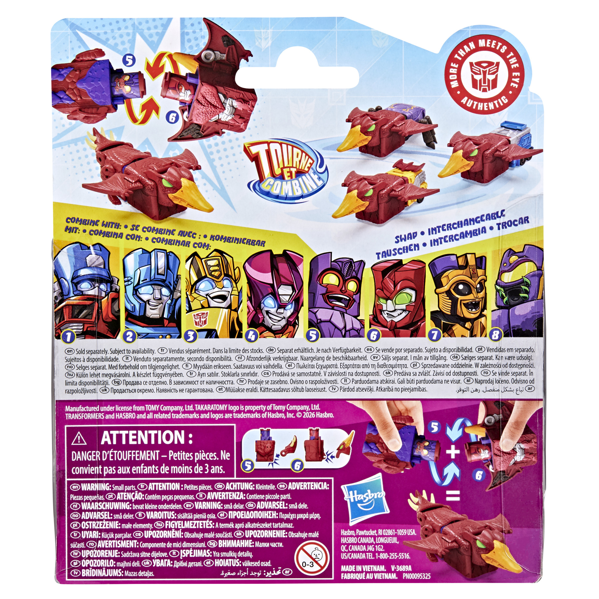 Transformers Swapticons Terrorsaur and Lazorbeak Action Figures