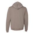 thumbnail image 2 of American Apparel Flex Fleece Unisex Full-Zip Hoodie, 2XL, Pewter, 2 of 2