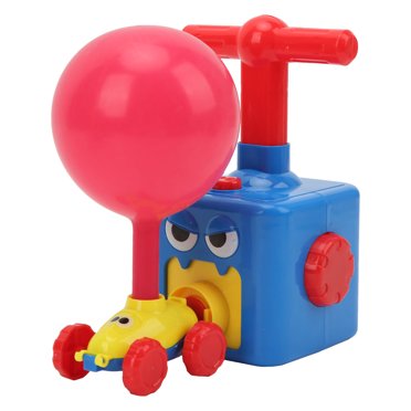 Balloon Power Car Toy, Manual Pump Press Type Balloon Launcher Cars  For Daily Play